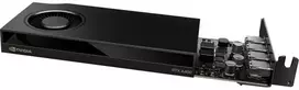 Vaizdo plokštė NVIDIA A400 4GB GDDR6 64 bitų, žemo profilio, PCIe 4.0 x8, vienas lizdas, 4 x Mini DisplayPort 1.4a, 50 W, LP laikiklis