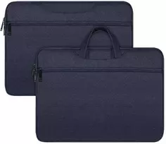 DUX DUCIS bag LBTC for laptop 14-15,4" Horizontal Handbag navy mėlynas