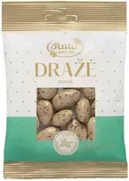 Rūta Migdolai su baltuoju šokoladu ir kava, 100 g