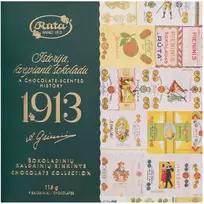 Rūta Šokoladinių saldainių rinkinys „Istorija, kvepianti šokoladu“, 115 g