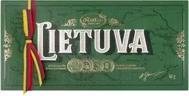 Rūta Šokoladinių saldainių rinkinys „Lietuva“, 82 g