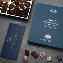 Rūta Šokoladinių saldainių kolekcija „Rūtos“ šokolado meistrai. ŠIMTMEČIO ISTORIJA, 550 g