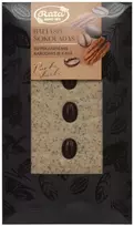 Rūta Baltasis šokoladas su pekaninėmis karijomis ir kava, 100 g