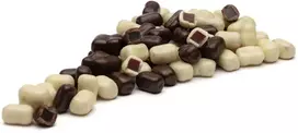Rūta Aviečių gabalėliai su juoduoju ir baltuoju šokoladu „Žėrutis“, 1kg