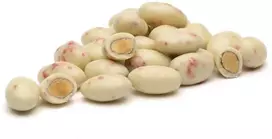 Rūta Migdolai su baltuoju šokoladu ir braškėmis, 1kg