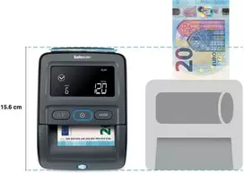 Pinigų tikrinimo aparatas Safescan 155-S G2 complete