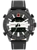 VYRIŠKAS LAIKRODIS NAVIFORCE - NF9114 (zn046a) - juodas/sidabrinis