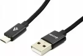 Accura USB 2.0 - micro USB 1.5m juoda