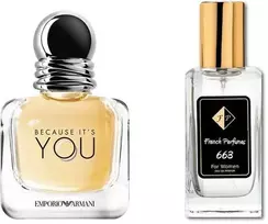 Nr663 kvepalai įkvėpti Armani - Because It's You 60 ml EDP