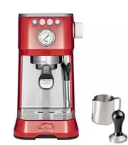 Solis Barista perfetta plus raudonas espreso kavos aparatas