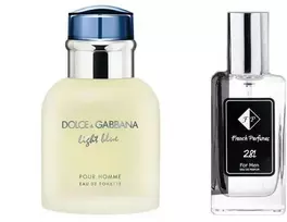 Blue Nr281 kvepalai įkvėpti Dolce & Gabbana - Light Mėlyna 33 ml EDP