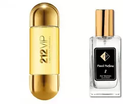 Nr8 kvepalai įkvėpti Carolina Herrera - 212 VIP 104 ml EDP