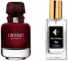 Nr756 kvepalai įkvėpti Givenchy L'Interdit Rouge 104 ml EDP