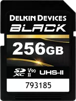 Atminties kortelė Delkin SDXC Juodas Rugged UHS-II R300/W250 (V90) 256GB (nauja)