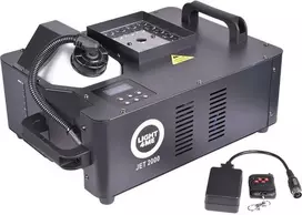 Vertical LIGHT4ME JET 2000 vertikalus dūmų aparatas LED + IR nuotolinio valdymo pultas