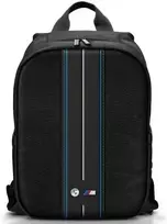 Kuprinė nešiojamam kompiuteriui BMW BMBP15COMPVSKL 16" juodos spalvos Nylon Mėlyna Stripe