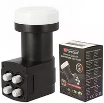 LNB keitiklis QUATTRO OPTICUM Raudonas 03H PREMIUM