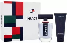 Tommy Hilfiger Impact rinkinys vyrams (EDT, 100 ml + dušo želė, 100 ml + EDT, 4 ml)