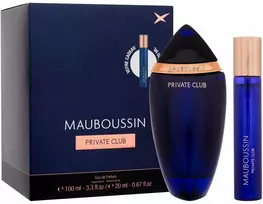 Mauboussin Private Club rinkinys vyrams (EDP, 100 ml + EDP, 20 ml)