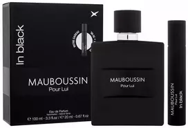 Mauboussin Pour Lui In Juodas rinkinys vyrams (EDP, 100 ml + EDP, 20 ml)