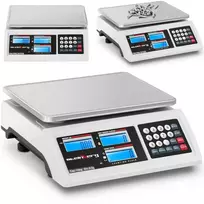 Virtuvinės svarstyklės Steinberg Systems Komercinių parduotuvių svarstyklių skaičiavimas LCD RS232 15000 g / 0,2 g