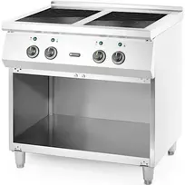 Elektrinė indukcinė viryklė, 4 degiklių, laisvai pastatoma 400 V 17000 W - Hendi 237687
