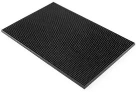 Bar Up Stačiakampis guminis barmeno kilimėlis pokali akiniams 300x150x(H)10mm Hendi 597989