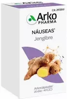 Arkopharma Arkocapsules Ginger imbiero kapsulės 40 vnt