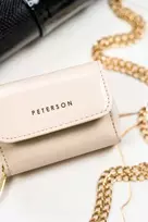 Natūralios odos piniginė moterims Peterson L91