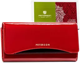 Natūralios odos piniginė moterims Peterson L171