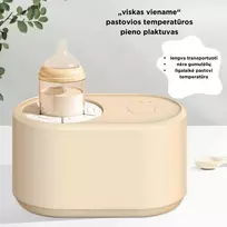 Goapa Automatinis kūdikių pieno mišinukų plakiklis palaikantis pirminę temperatūrą