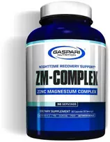 Gaspari Nutrition Gaspari ZM Complex 90 kaps. ZMA. Cinkas ir magnis