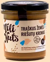 Milinuts Mili Nuts Traškus žemės riešutų kremas : Svoris - 1000 g