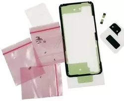 Lipdukų komplektas galiniam dangteliui Samsung G980/G981 S20 originalus (service pack)