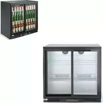 Arktic Baro šaldytuvas gėrimams, 2 durų, plotis 90cm, 228L
