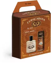 Jean Marc Copacabana rinkinys vyrams (aftershave 100ml / deo 150ml)