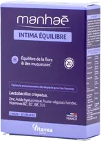 Prancūzija Vitavea Manhaé Intima Equilibre makšties mikrofloros ir gleivinės balansui