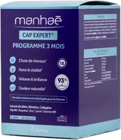 Prancūzija Vitavea Manhaé Cap expert gražių plaukų ekspertas, 120 augalinės kilmės kapsulių