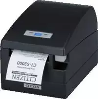 Spausdintuvas Citizen CT-S2000/L, USB, RS232, 8 dots/mm (203 dpi), baltas