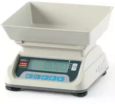 TEM M sertifikuotos virtuvinės svarstyklės, ECO+ serija, 3 keptuvės iki 15 kg