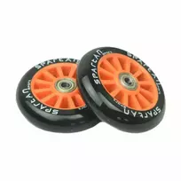 Stunt motorolerio ratai su ABEC7 guoliais (oranžiniai)