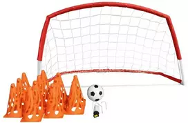 Futbolo treniruočių rinkinys kūgiai MASTER Goal 122 x 61 x 61 cm