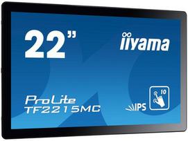 Iiyama ProLite TF2215MC-B2 21.5-inch (54.6 cm) Full HD LED touchscreen monitor, 1920 x 1080 pixels, multi-user, black