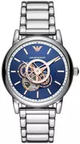 EMPORIO ARMANI LUIGI Open Heart AUTOMATIC vyriškas laikrodis AR60036