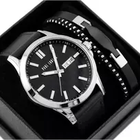 Laikrodis PAUL LORENS MEN'S PRESENT SET - Watch + Bracelet (zg374e)