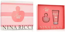 Nina Ricci Nina Rose Les Belles De Nina Giftset rinkinys moterims (EDT, 50 ml + kūno losjonas, 75 ml)