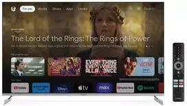 Televizorius Strong Strong SRT 50UF8733 127 cm (50") 4K Ultra HD Smart TV Wi-Fi Metaliczny, Sidabrinė 350 cd/m