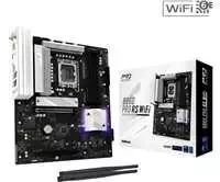 Pagrindinė plokštė ASRock B860 PRO RS WIFI | Procesorių šeima Intel | Procesoriaus lizdas LGA1851 | DDR5 | Palaikomos kietojo disko sąsajos SATA, M.2 | SATA jungčių skaičius 4