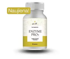 Grasole ENZYME PRO+, maisto papildas, 90 kaps.