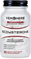 VemoHerb Ecdysterone (Paprastojo rapontiko šaknų ekstraktas) 90 kaps.